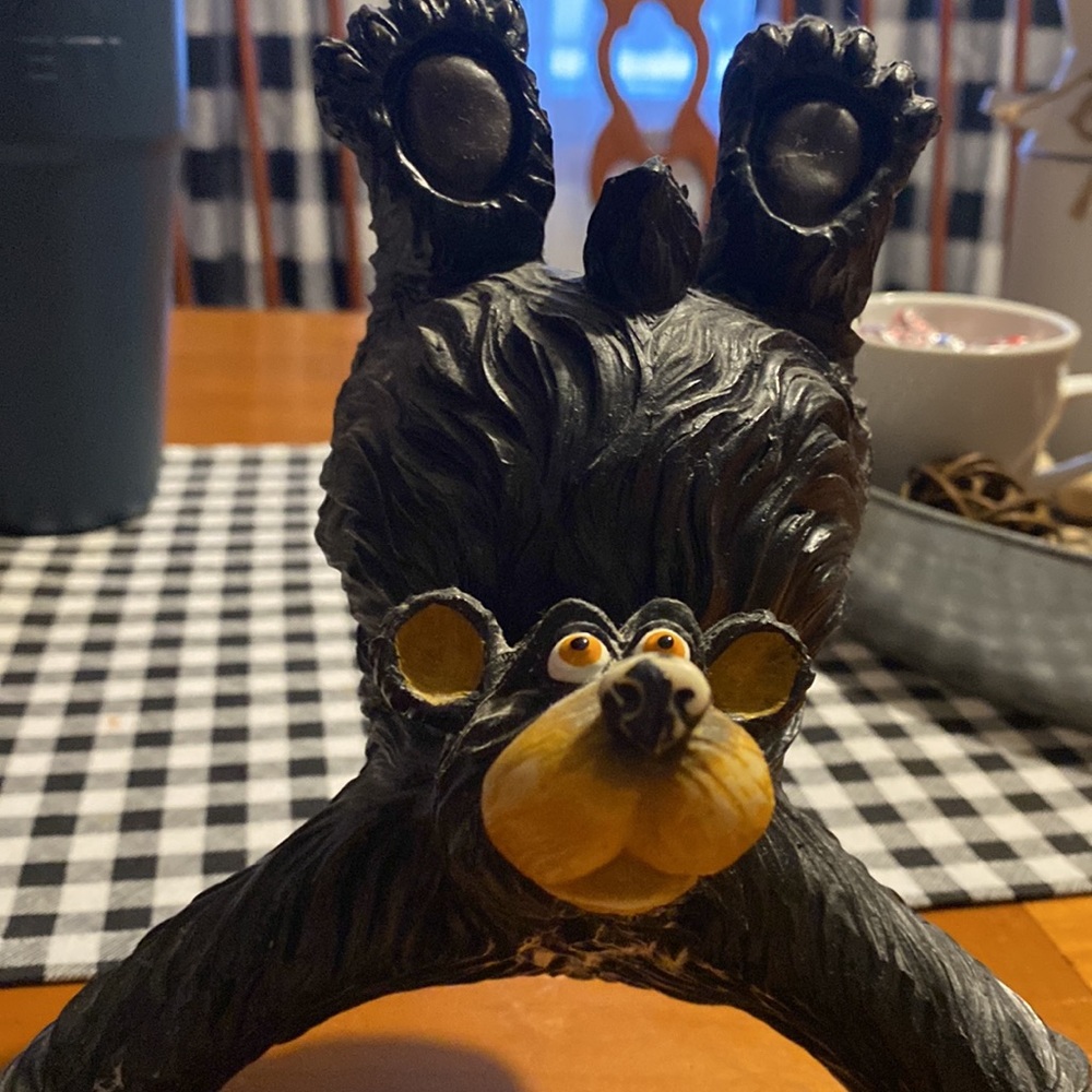 Bear toilet paper holder - Picture 2 of 4
